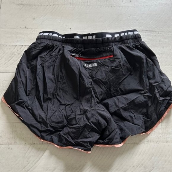 P.E Nation Align Shorts In Black - Picture 5 of 5
